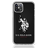 US Polo Assn Big Dh logó - Etui iPhone 12 / iPhone 12 Pro fekete (USHCP12MTPUHRBK)