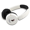 US Polo Assn DH színes logó - vezeték nélküli, fülre helyezhető Bluetooth fejhallgató V5.3 fehér (USHPV6PUNH)