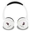 US Polo Assn DH színes logó - vezeték nélküli, fülre helyezhető Bluetooth fejhallgató V5.3 fehér (USHPV6PUNH)