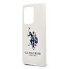 US Polo szilikon tok Samsung Galaxy S20 Ultra készülékhez, fehér