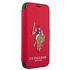 US Polo USFLBKP12LPUGFLRE iPhone 12 Pro Max 6,7" czerwony/piros book Polo Embroidery Collection