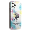 US Polo USHCP12MPCUSML iPhone 12/12 Pro 6,1" többszínű nyakkendő és festék kollekció