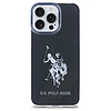 US Polo USHCP15XTPUHRBK iPhone 15 Pro Max 6.7" fekete/fekete fényes nagy logóval