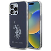 US Polo USHCP15XTPUHRBV iPhone 15 Pro Max 6.7" kék/kék fényes nagy logóval