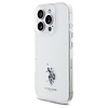 US Polo USHCP15XUSMT iPhone 15 Pro Max 6.7" átlátszó/átlátszó IML nyomtatott dupla ló logóval