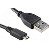 USB 2.0 kábel A-Micro B 3 fm, mobil telefonokhoz adatkábel