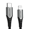 USB 2.0-Lightning Cable kábel Vention TACHH 2m szürke