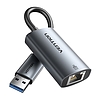 USB-A + USB-C adapter Gigabit Ethernet csatlakozóval, 0,15 m (CFQHB)