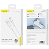 USB-A-USB-C kábel Foneng X101 3A, 1,2 m fehér (X101 Type-C)