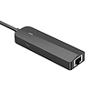 USB-C - 3x USB 2.0, RJ45, Micro-B Hub Vention TGOBB 0,15 m, fekete