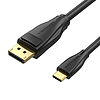 USB-C-DisplayPort 8K HD-kábel 2 m-es Vention CGYBH fekete