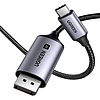 USB-C-DisplayPort kábel UGREEN 8K 2m 25158 fekete