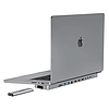 USB-C dokkolóállomás / hub MacBook Pro 16" INVZI MagHub 12in2-hez SSD tálcával, szürke (MH01-16)