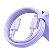 USB-C gyorstöltő / adatátviteli kábel - Lightning PD 20W 1m Baseus Superior Series - lila