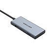 USB-C-HDMI, 3x USB 3.0, SD, TF Hub Vention TOOHB 0,15 m szürke