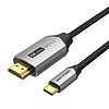 USB-C-HDMI kábel 2 m-es Vention CRBBH fekete