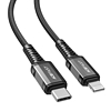 USB-C kábel a Lightning Acefast C1-01-hez, 1,2 m, fekete