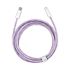 USB-C kábel a Lightning Baseus Dynamic Serieshez, 20 W, 2 m, lila (CALD000105)