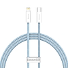 USB-C kábel a Lightning Baseus Dynamic sorozathoz, 20 W, 1 m, kék (CALD000003)