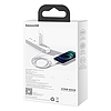 USB-C kábel a Lightning Baseus Superior sorozathoz, 20 W, PD, 1 m, fehér (CATLYS-A02)