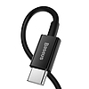 USB-C kábel a Lightning Baseus Superior sorozathoz, 20 W, PD, 1 m, fekete (CATLYS-A01)