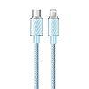 USB-C kábel a Lightning McdodoCA-3664-hez, 36 W, 2 m kék