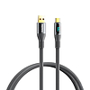 USB-C kábel Remax Zisee, RC-030, 66W, 1,2m, szürke (RC-C030)
