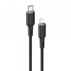 USB-C - Lightning kábel Acefast C2-01, 30W, 3A, 1.2m, fekete