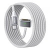 USB-C - MagSafe 3 töltőkábel Lisen, 140W, 2m, ezüst YL0123070001
