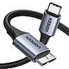 USB C / micro USB-B 3.0 kábel Ugreen US565 5Gb/s 3A 2m - hossz