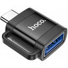 USB-C - USB-A OTG adapter Hoco UA31C, fekete