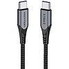 USB-C - USB-C 100 W Vention TAHHF 5A 1 m USB 3.1 Gen2 4k kábel (szürke)