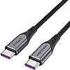 USB-C - USB-C 100 W Vention TAHHF 5A 1 m USB 3.1 Gen2 4k kábel (szürke)