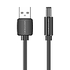USB-DC 5,5 mm-es tápkábel 0,5 m-es Vention CEYBD fekete