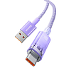 USB-gyorstöltőkábel USB-C Baseus Flash-hez, QC 3.0, Huawei SCP, Samsung AFC, 5A, 1m, zöld (CATS010405)