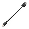 USB kábel a Lightning Cygnetthez 12 W 0,1 m, fekete (CY2721PCCSL)