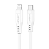 USB-kábel MFI Acefast C3-01, USB-C a Lightninghez, 30 W, 1,2 m, fehér (C3-01 white)