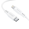 USB-kábel MFI Acefast C3-01, USB-C a Lightninghez, 30 W, 1,2 m, fehér (C3-01 white)