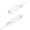 USB-kábel MFI Acefast C3-01, USB-C a Lightninghez, 30 W, 1,2 m, fehér (C3-01 white)