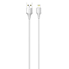 USB-Lightning kábel LDNIO LS540, 2,4A, 0,2 m, fehér (LS540 lightning)