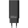 Vention FEDB0-EU 2xUSB-C 1xUSB-A 65W/30W/30W GaN hálózati töltő (fekete)