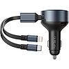 Vention FFOB0 USB-C autós töltő + USB-C/Lightning 30W kábel