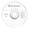 Verbatim CD-R 700MB 80min 52x slim tok 43347