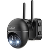 Vezeték nélküli 3MP WiFi kültéri kamera ieGeek ZS-GX1S fekete 5200mAh (ZS-GX1S Black)