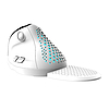 Vezeték nélküli Ergonomikus egér Delux M618XSD BT+2.4G RGB, fehér (M618XSD (White))