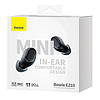 Vezeték nélküli fülhallgató Baseus Bowie EZ10, fekete (A00054300116-Z1)