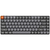 Vezeték nélküli mechanikus, alacsony profilú billentyűzet (ANGOL) Keychron K3 Max RGB, piros kapcsoló (fekete) [K3M-H1]