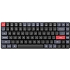 Vezeték nélküli, mechanikus, alacsony profilú billentyűzet (ANGOL) Keychron K3 Pro barna kapcsoló (fekete) [K3P-A3]