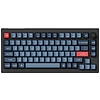 Vezeték nélküli mechanikus billentyűzet (ANGOL) Keychron V1 Max RGB Banana Switch (fekete) [V1M-D4]