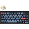 Vezeték nélküli mechanikus billentyűzet (ANGOL) Keychron V1 Max RGB Banana Switch (fekete) [V1M-D4]